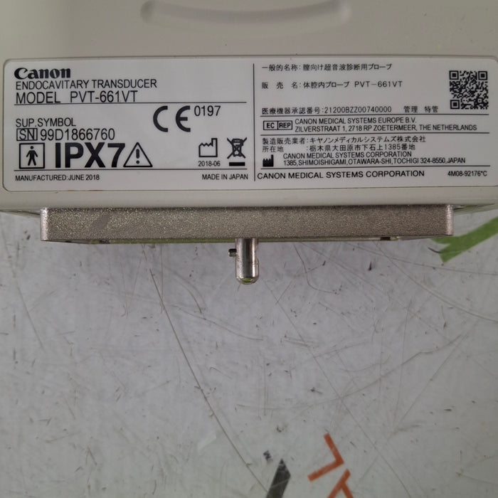 Toshiba PVT-661VT Convex Array Transducer