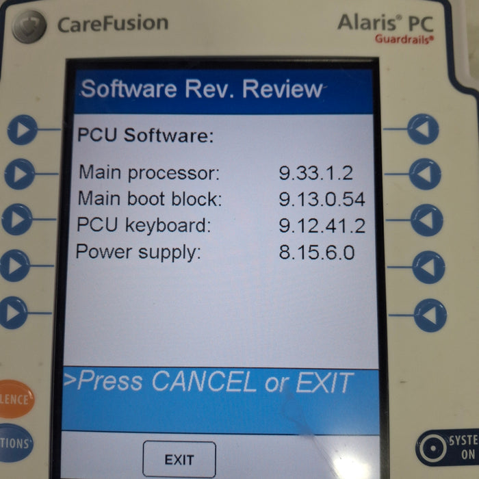 CareFusion Alaris 8015 Large Screen POC Infusion Pump