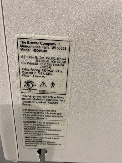 Brewer Brewer 5000 Access Exam Table Exam Chairs / Tables reLink Medical