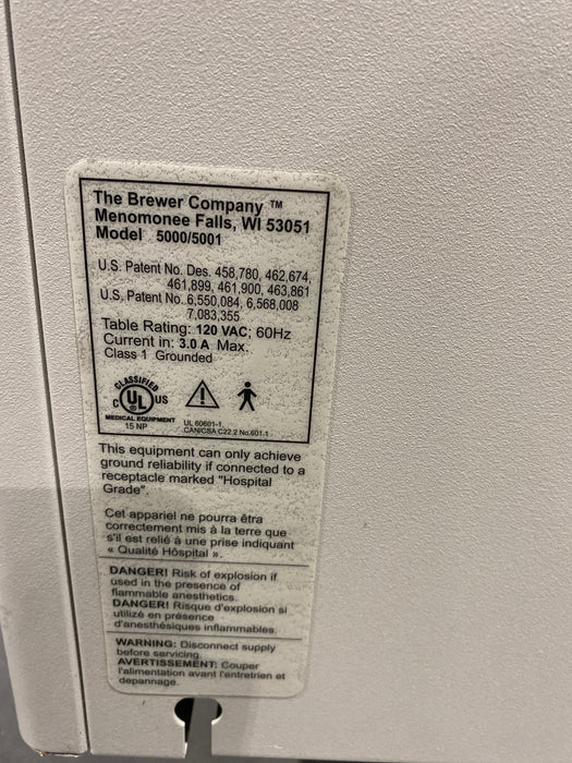 Brewer Brewer 5000 Access Exam Table Exam Chairs / Tables reLink Medical