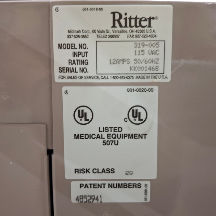 Ritter Ritter 75 Evolution 319-005 Exam Chair Exam Chairs / Tables reLink Medical
