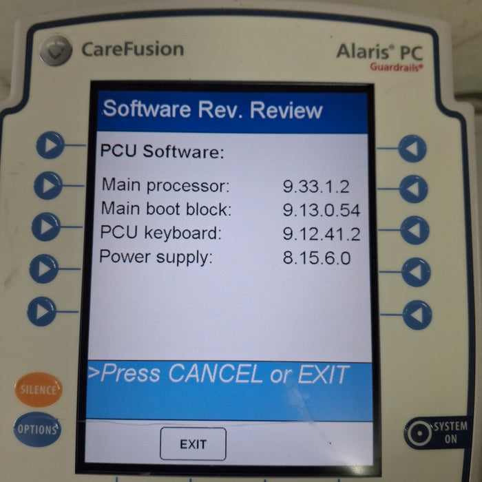 CareFusion Alaris 8015 Large Screen POC Infusion Pump