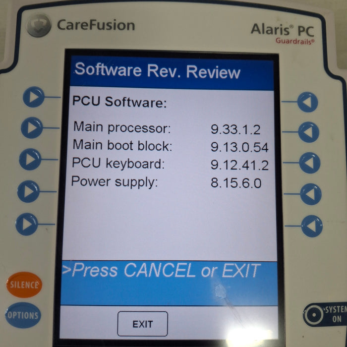 CareFusion Alaris 8015 Large Screen POC Infusion Pump