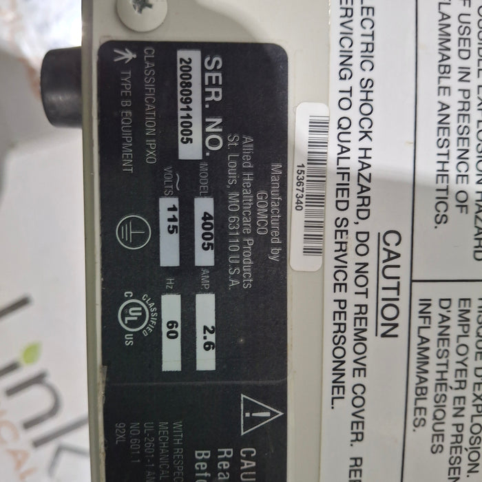 Gomco Gomco 4005 Pump Surgical Equipment reLink Medical