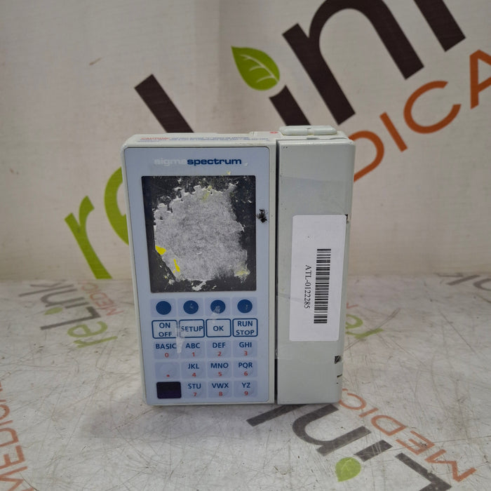 Baxter Sigma Spectrum w/Non Wireless or No Battery Infusion Pump