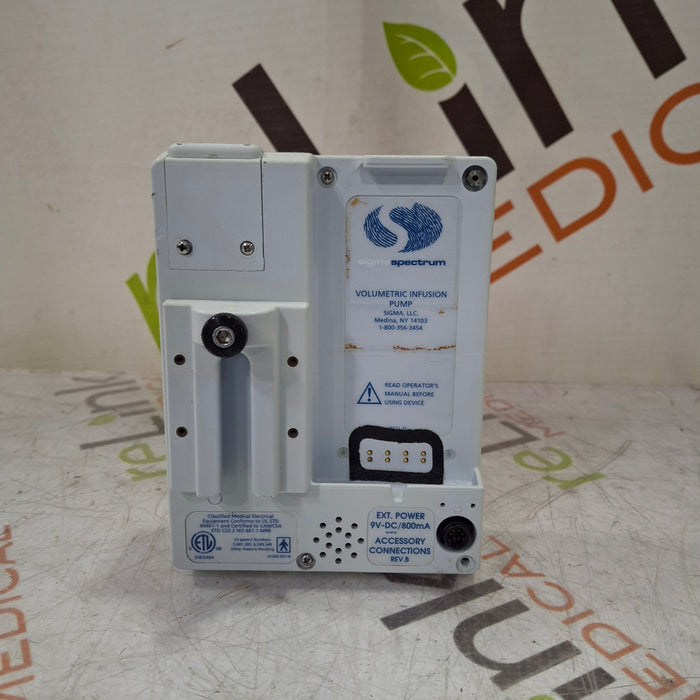 Baxter Sigma Spectrum w/Non Wireless or No Battery Infusion Pump
