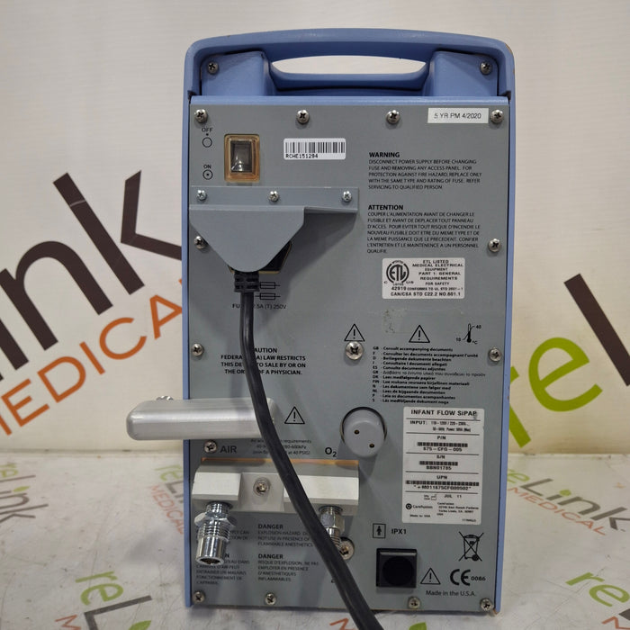 CareFusion CareFusion Infant Flow SIPAP Ventilation System Respiratory reLink Medical