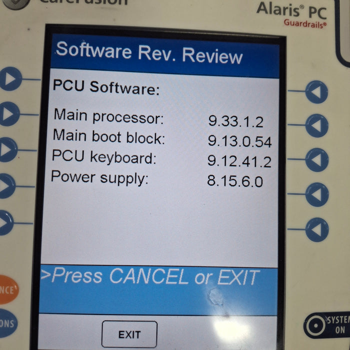 CareFusion Alaris 8015 Large Screen POC Infusion Pump