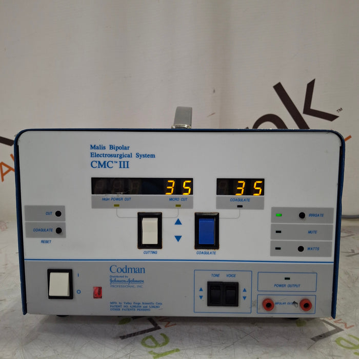 Codman CMC III Malis Bipolar Electrosurgical System