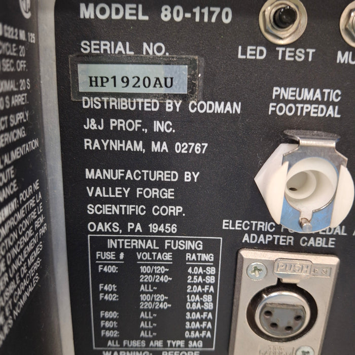 Codman CMC III Malis Bipolar Electrosurgical System
