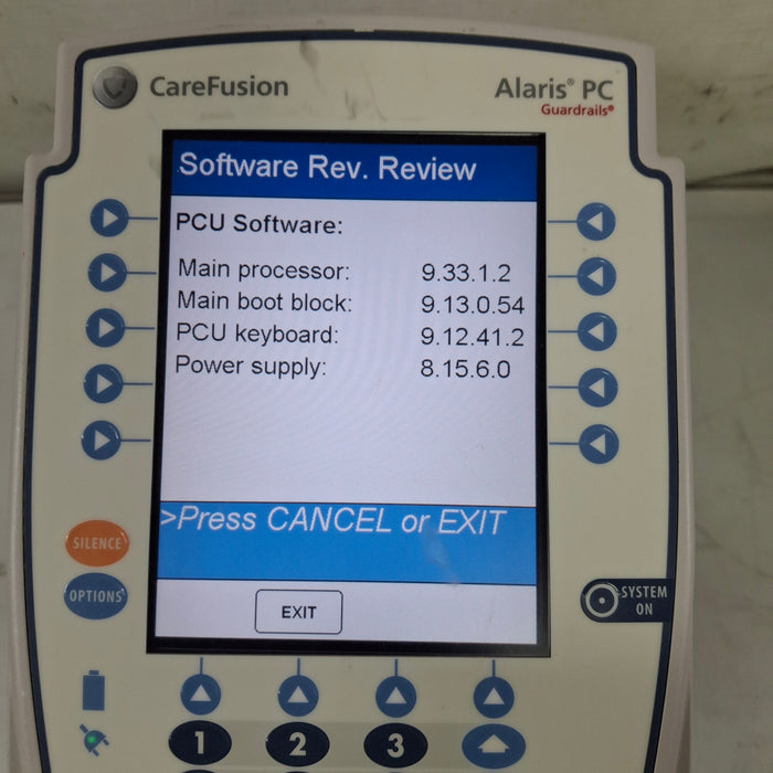 CareFusion Alaris 8015 Large Screen POC Infusion Pump
