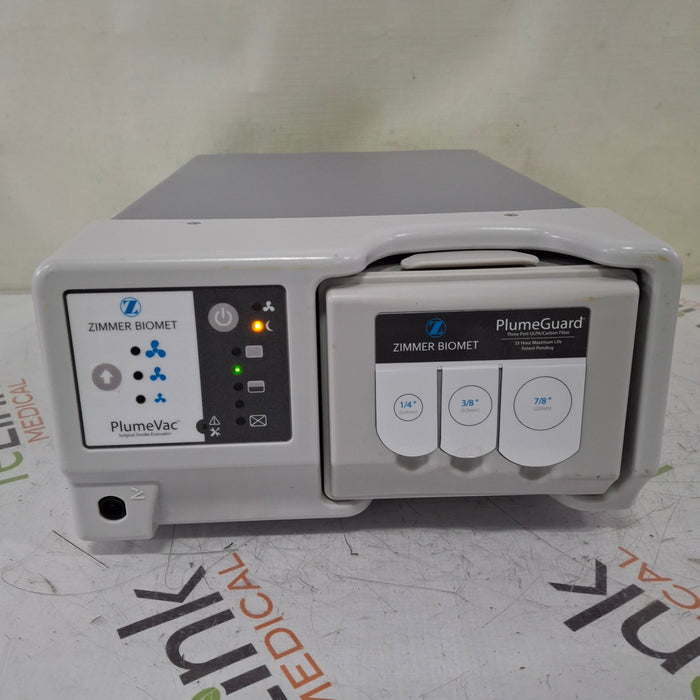 Zimmer Zimmer PlumeVac AEVV120 Surgical Smoke Evacuator Surgical Equipment reLink Medical