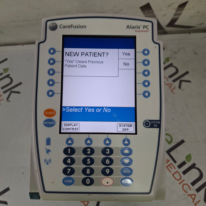 CareFusion CareFusion Alaris 8015 Large Screen POC Infusion Pump Infusion Pump reLink Medical