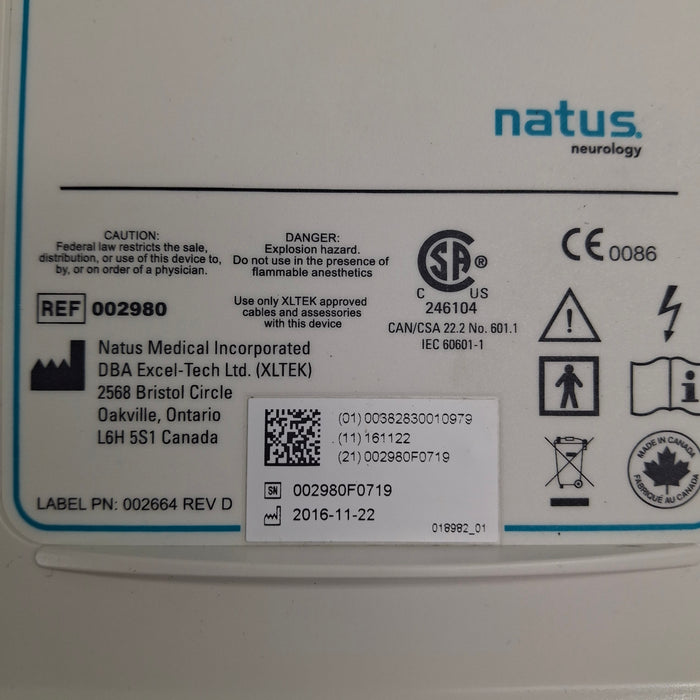 Natus Natus 002980 Xltek Protektor 32 Acquisition EEG EMG Sleep Systems reLink Medical