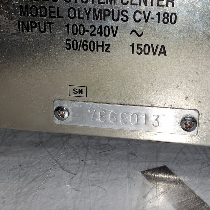 Olympus Olympus CV-180 Processor Flexible Endoscopy reLink Medical