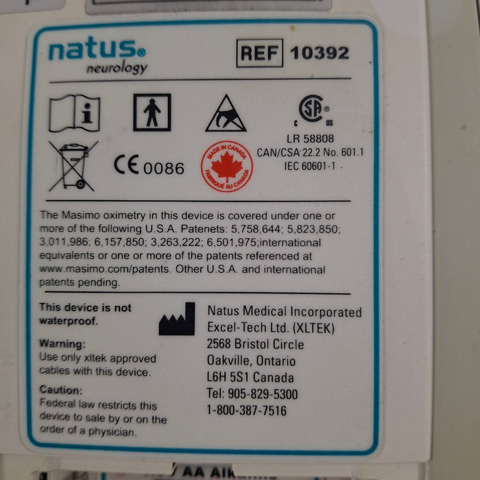 Natus Natus 10392 Xltek Trex Acquisition Module Head Box EEG EMG Sleep Systems reLink Medical