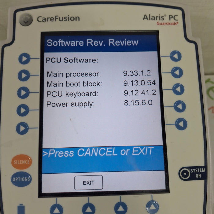 CareFusion Alaris 8015 Large Screen POC Infusion Pump