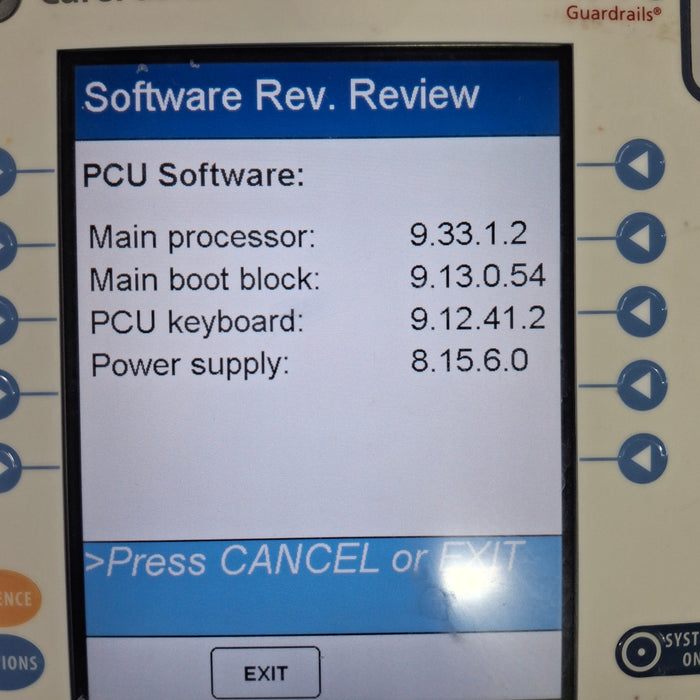 CareFusion Alaris 8015 Large Screen POC Infusion Pump