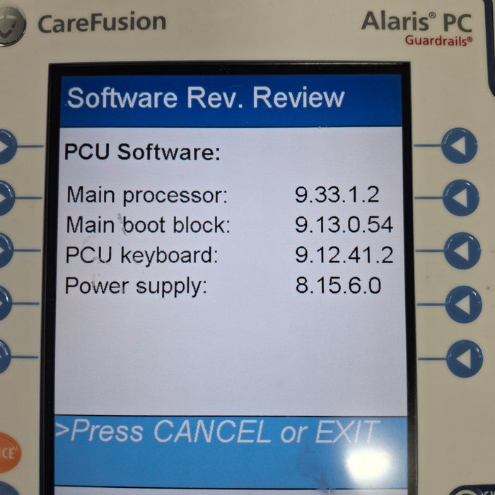 CareFusion Alaris 8015 Large Screen POC Infusion Pump