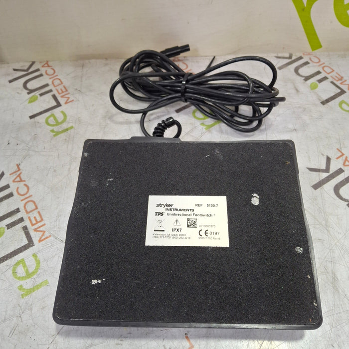 Stryker Stryker TPS 5100-7 Footswitch Surgical Instruments reLink Medical