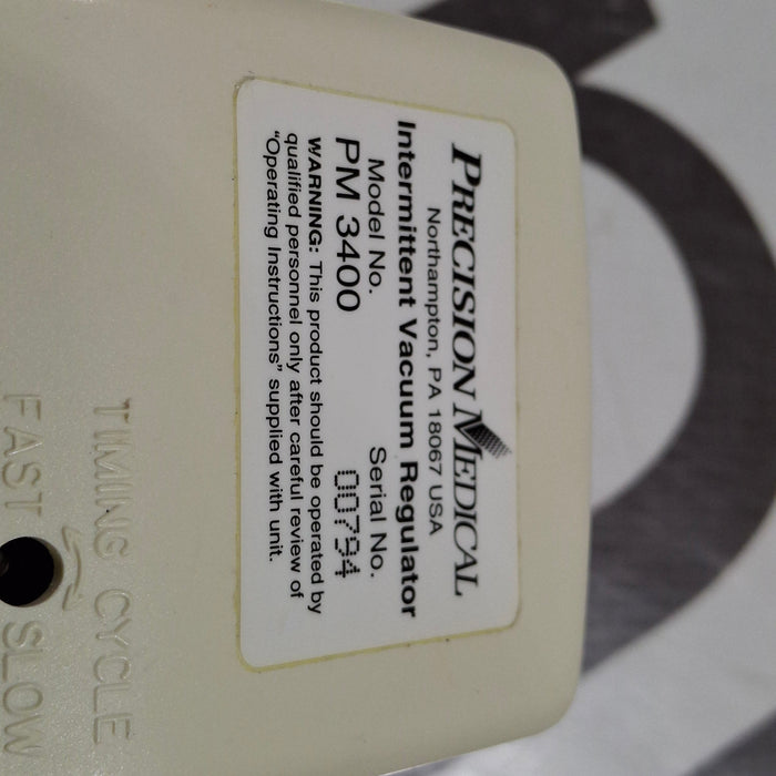 Precision Medical PM3400 Pediatric Continuous Intermittent Vacuum Regulator