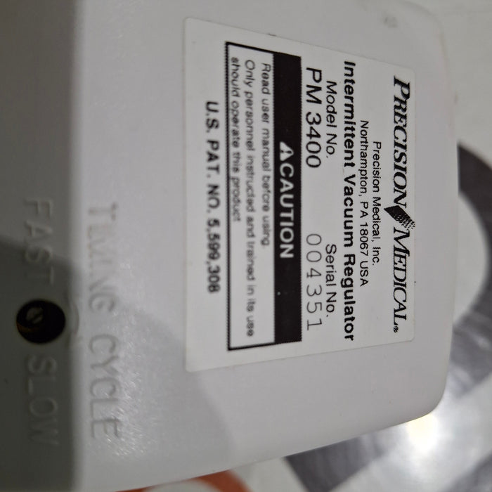 Precision Medical Precision Medical PM3400 Pediatric Continuous Intermittent Vacuum Regulator Respiratory reLink Medical