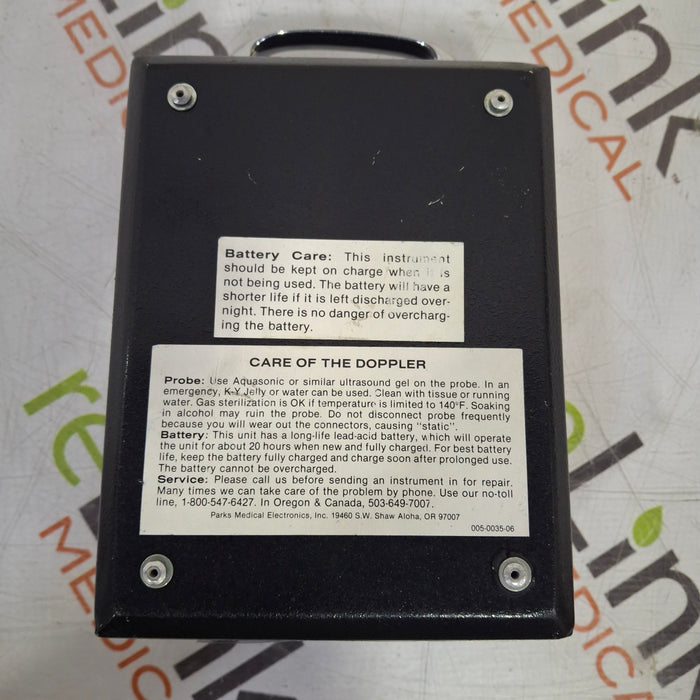 Parks Parks 811-B Doppler Flow Detector Surgical Equipment reLink Medical