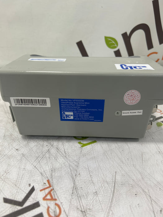 CTC CTC VasoPress Supreme Mini VP500DM Pump Surgical Equipment reLink Medical