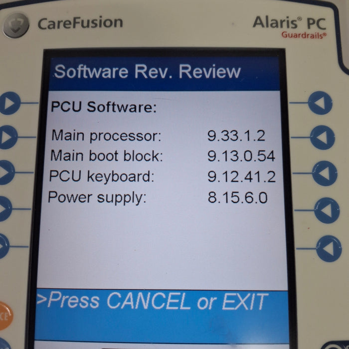 CareFusion Alaris 8015 Large Screen POC Infusion Pump