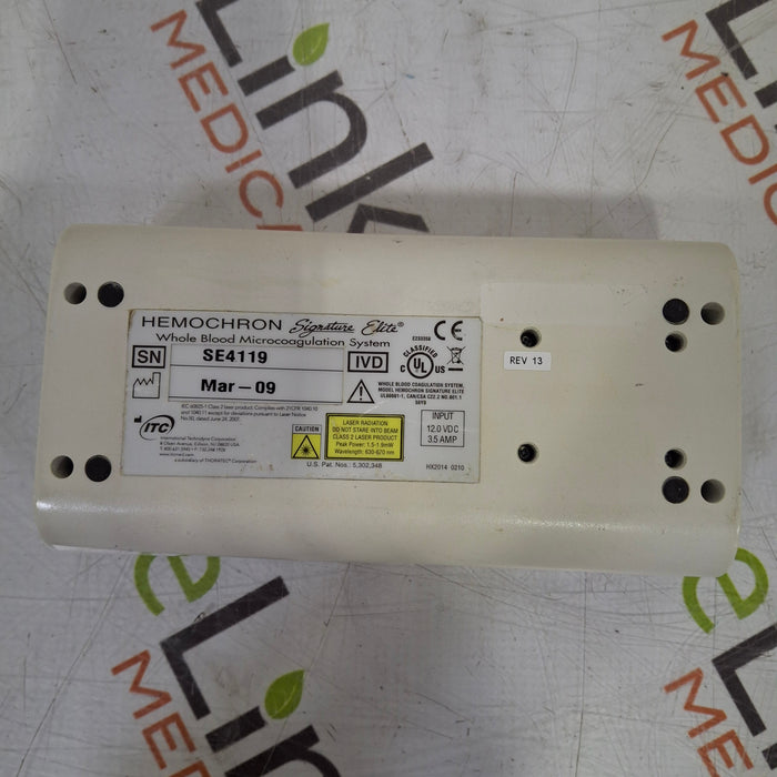 ITC Medical Hemochron Signature Elite rapid whole blood testing