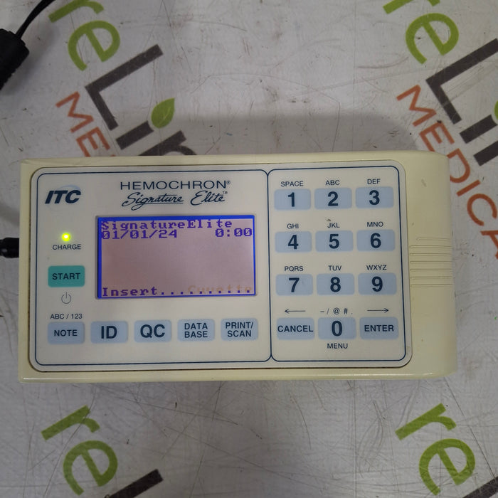 ITC Medical Hemochron Signature Elite rapid whole blood testing