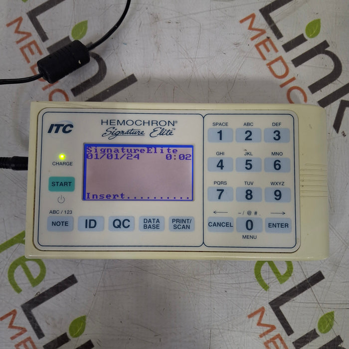 ITC Medical Hemochron Signature Elite rapid whole blood testing