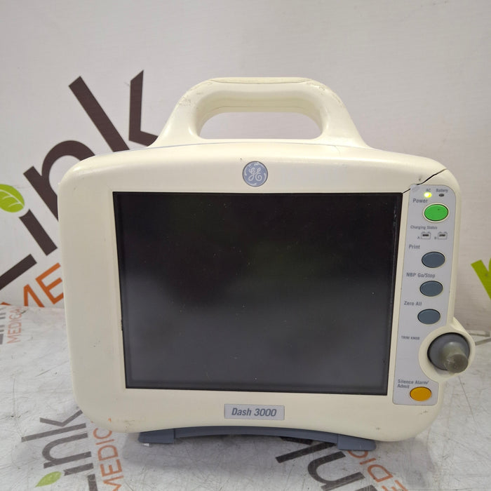 GE Healthcare Dash 3000 - GE/Nellcor SpO2 Patient Monitor