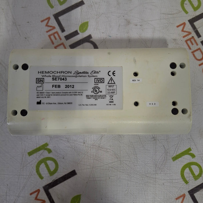 ITC Medical ITC Medical Hemochron Signature Elite rapid whole blood testing Research Lab reLink Medical