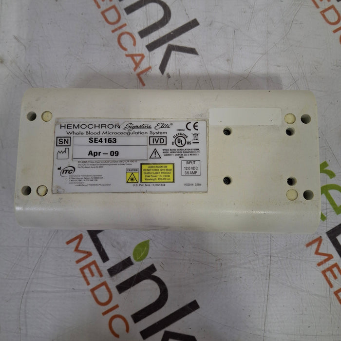 ITC Medical Hemochron Signature Elite rapid whole blood testing