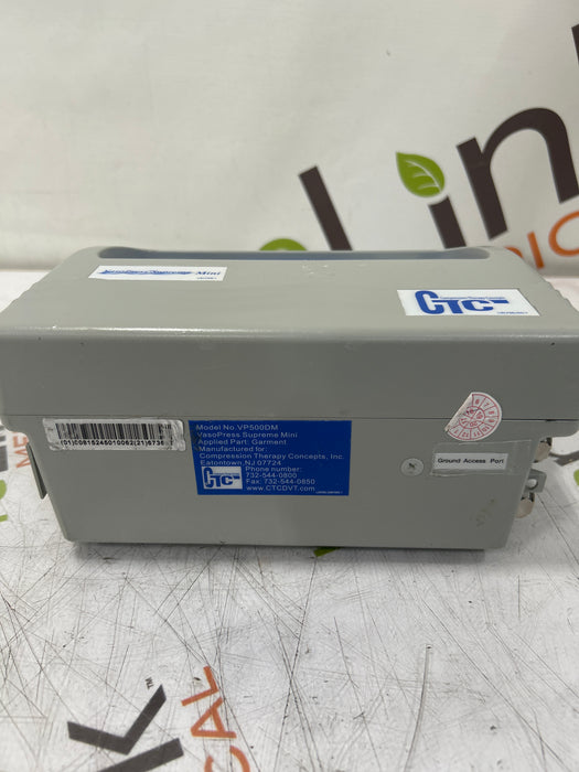 CTC CTC VasoPress Supreme Mini VP500DM Pump Surgical Equipment reLink Medical