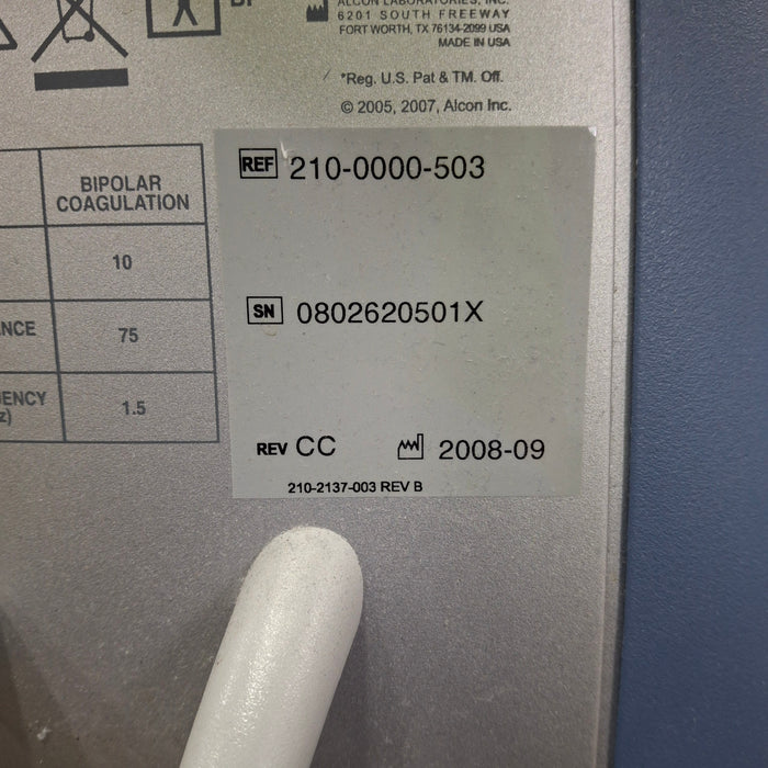 Alcon Laboratories Inc Alcon Laboratories Inc Infiniti w/ Ozil Phacoemulsifier Ophthalmology reLink Medical