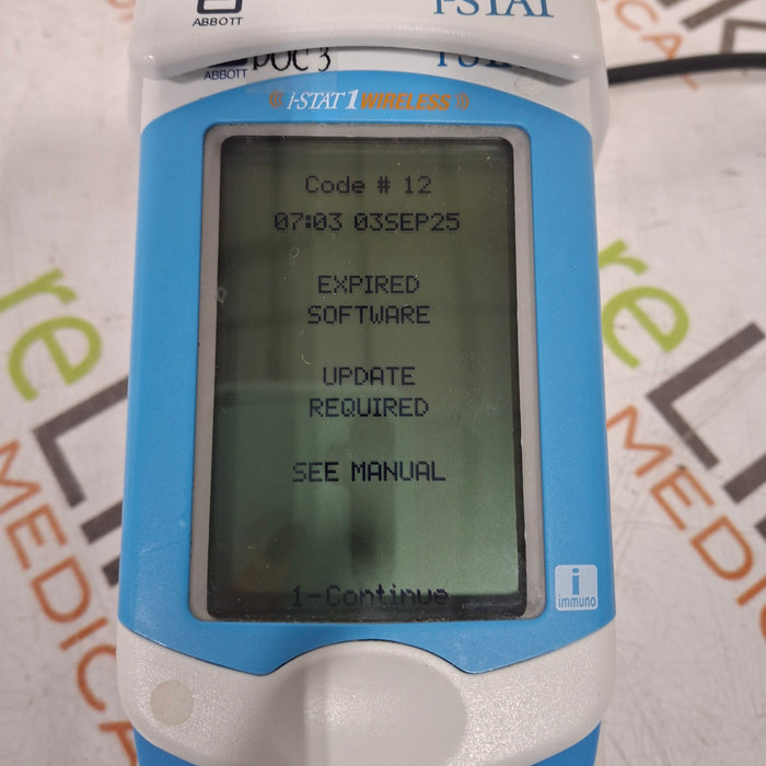 Abbott i-Stat 300W Wireless Blood Analyzer with i-Stat 1 Printer