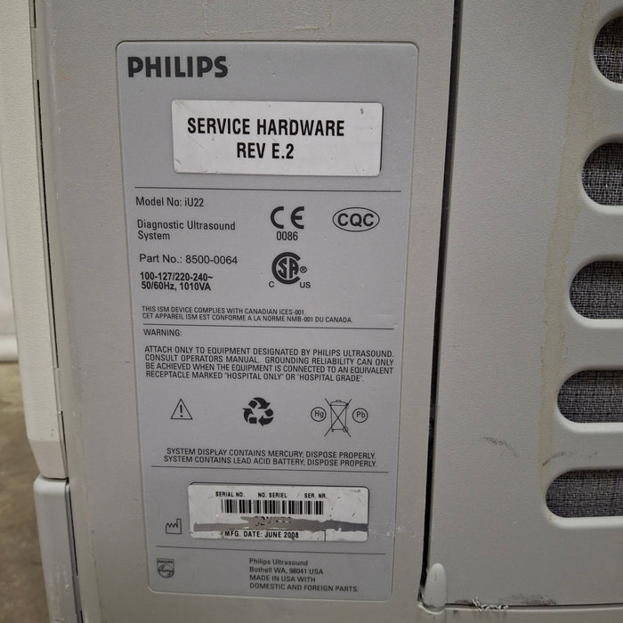 Philips Philips IU22 Ultrasound Ultrasound reLink Medical