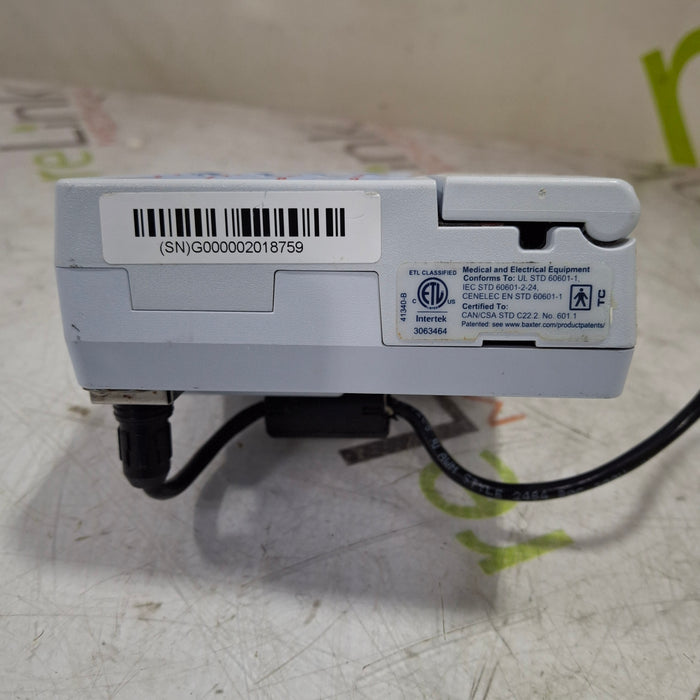 Baxter Sigma Spectrum 8.00.00 w/ B/G Battery Infusion Pump