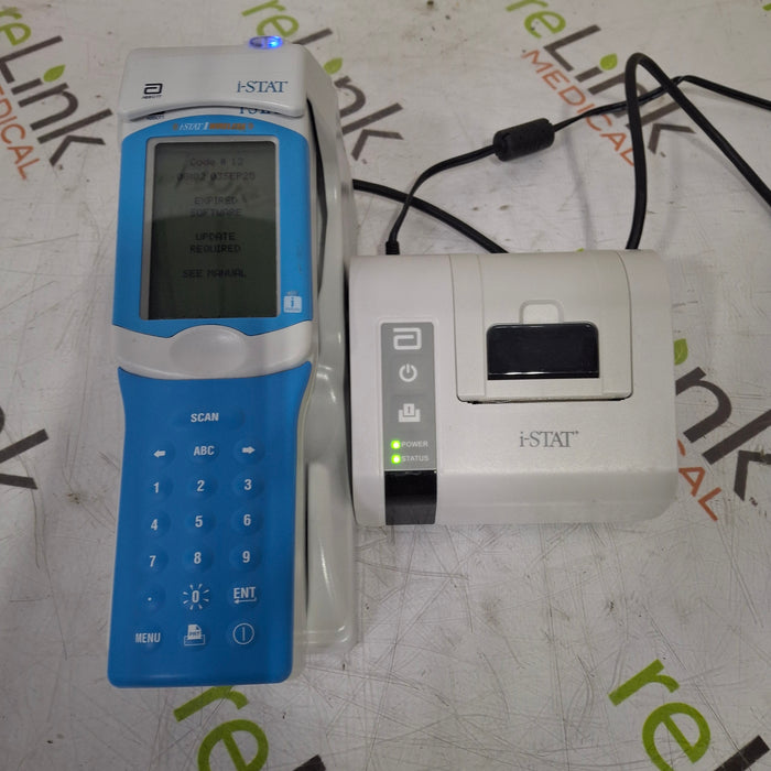 Abbott Abbott 300W Wireless Blood Analyzer with i-Stat 1 Printer Clinical Lab reLink Medical