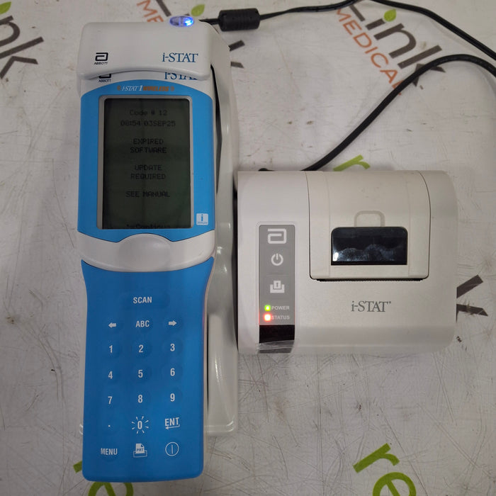 Abbott i-Stat 300W Wireless Blood Analyzer with i-Stat 1 Printer
