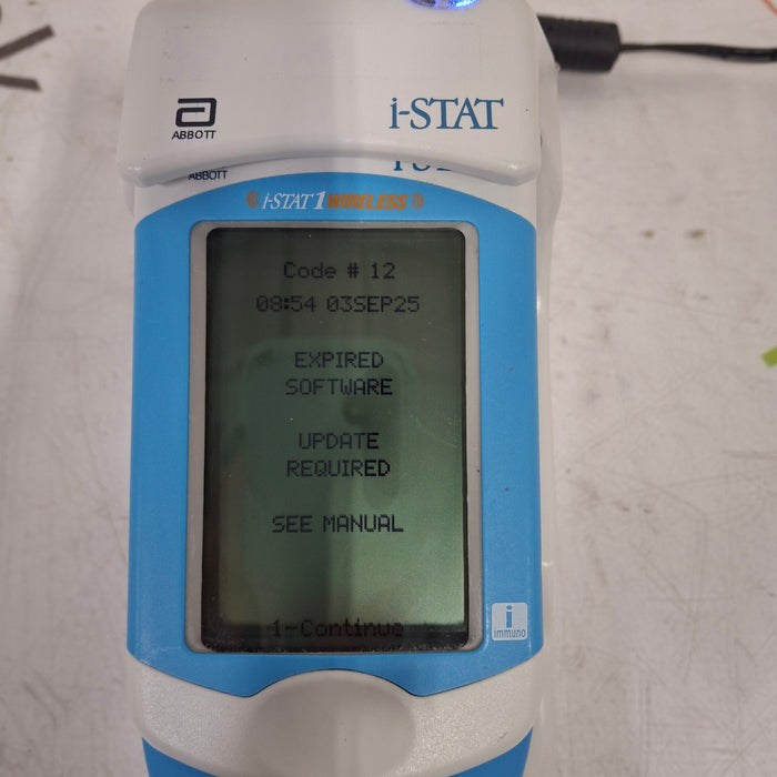 Abbott i-Stat 300W Wireless Blood Analyzer with i-Stat 1 Printer