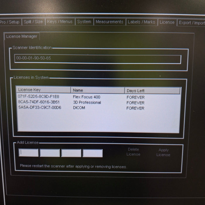 B-K Medical Flex Focus 1202 Ultrasound
