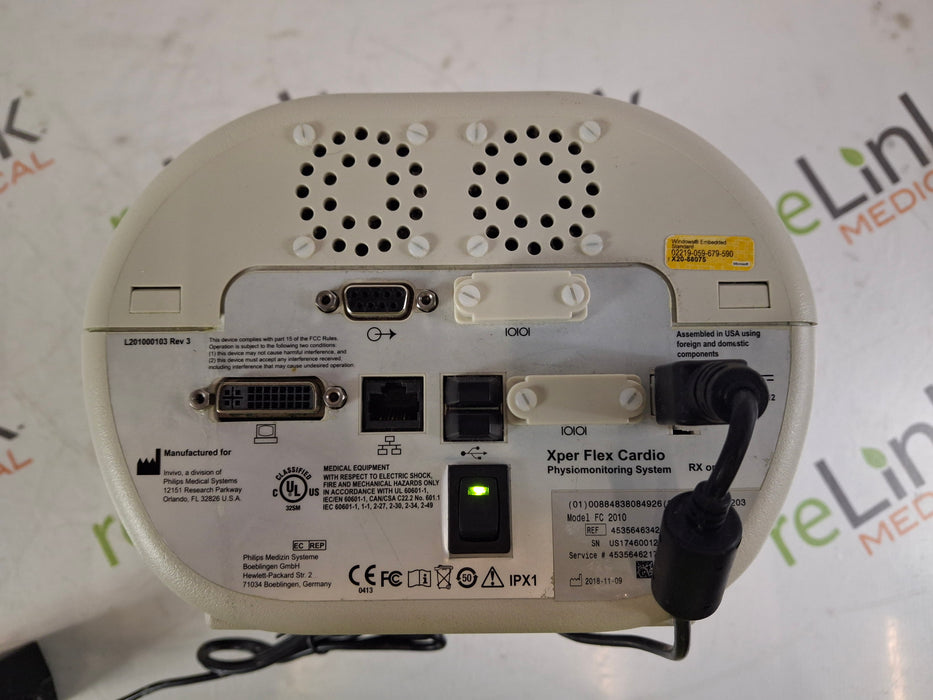 Philips Xper Flex Cardio Physiomonitoring System XDS Workstation