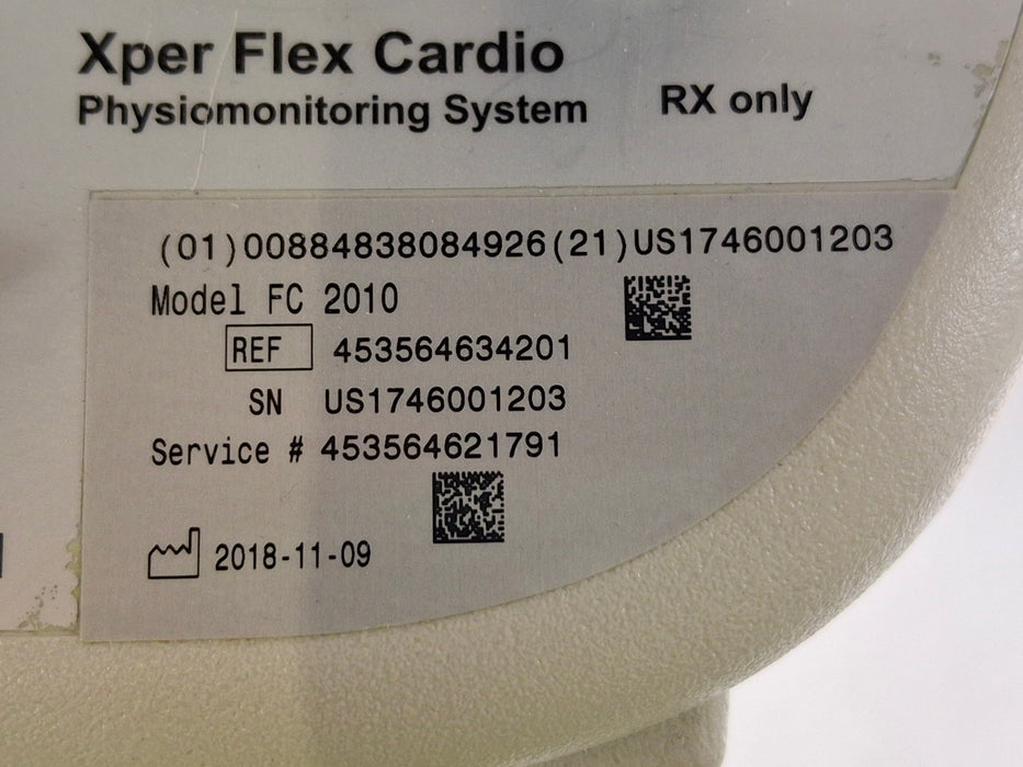 Philips Xper Flex Cardio Physiomonitoring System XDS Workstation