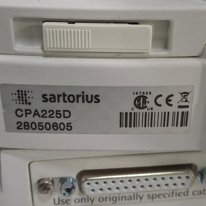 Sartorius Corporation Sartorius Corporation CPA225D Digital Lab Balance Scale Research Lab reLink Medical