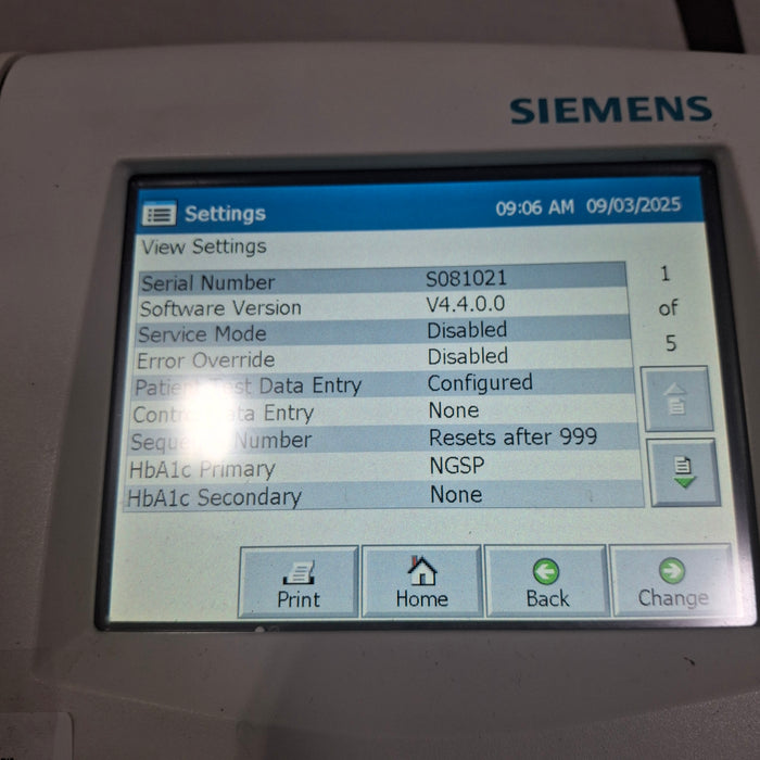 Siemens Siemens DCA Vantage Analyzer Clinical Lab reLink Medical