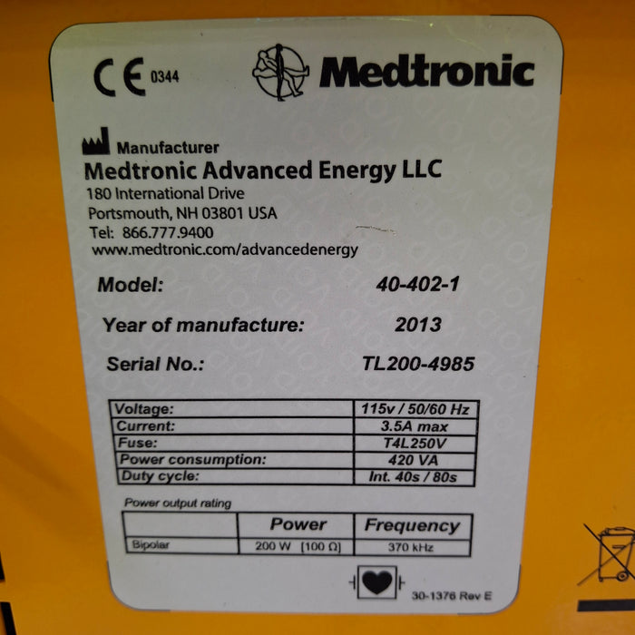 Salient Aquamantys System 40-402-1 Electrosurgical Unit