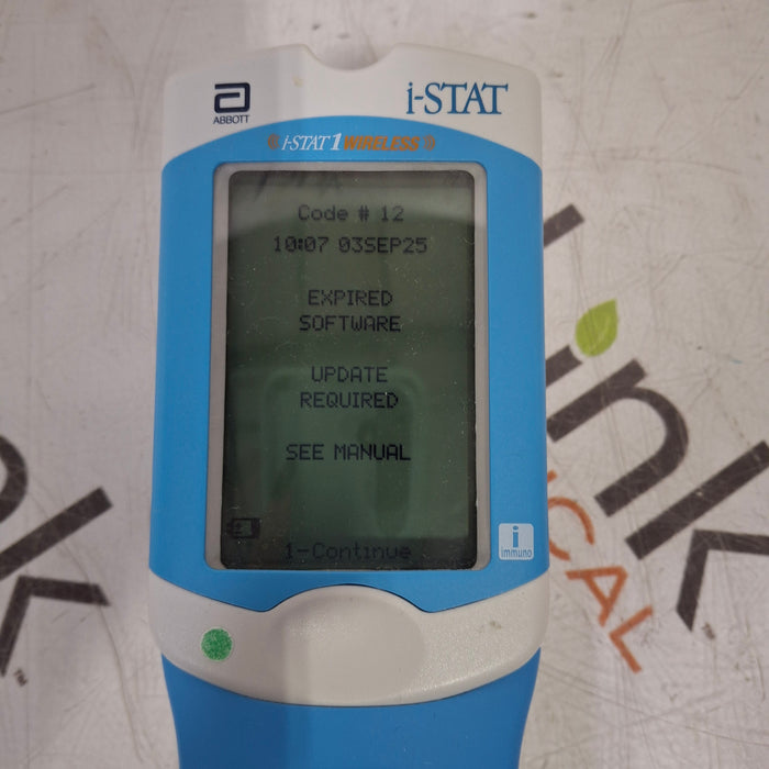 Abbott i-Stat 300W Wireless Blood Analyzer with i-Stat 1 Printer